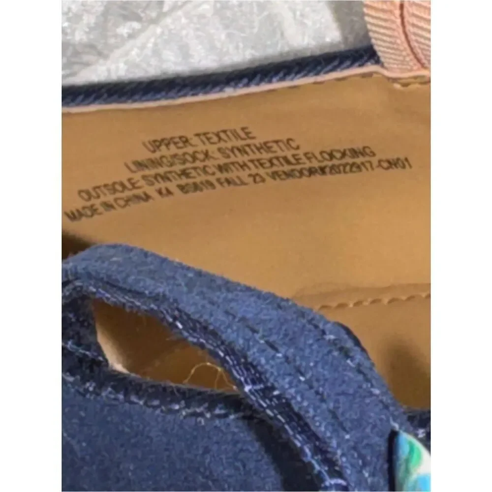 J.Crew Girls' Navy Blue Mary Jane Flats BS619 K6 9.5